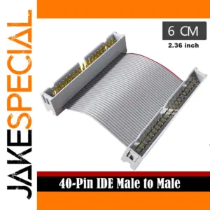 40-Pin IDE Cable Converter, 6cm Flat Ribbon