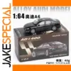 Black Alloy Model of Audi A6 1/64 Scale