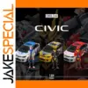 1/64 Scale Honda Civic Diecast Model in Six Colors