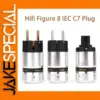 High-End IEC C7 Power Cable for Audio Systems