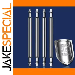 Stainless Steel Spring Bars for Watches 20pcs