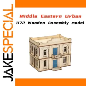 Middle Eastern Urban Wooden Model Kit