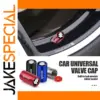 Suzuki Aluminum Tire Valve Caps — Set of 4