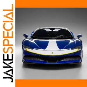 Ferrari SF90 Spider 1:18 Die-Cast Model in Blue