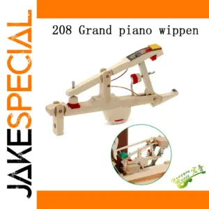 208 Grand Piano Wippen Brass Cupronickel Components