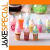 Colorful Miniature Frappuccino Drink Set for Dollhouses