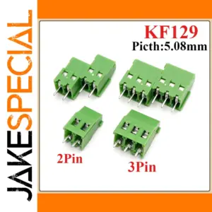 Green KF129 PCB Screw Terminal Blocks Set