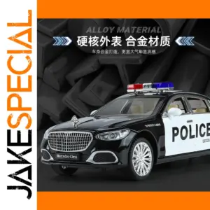 1:24 Scale Mercedes-Benz Maybach S680 Police Car Model