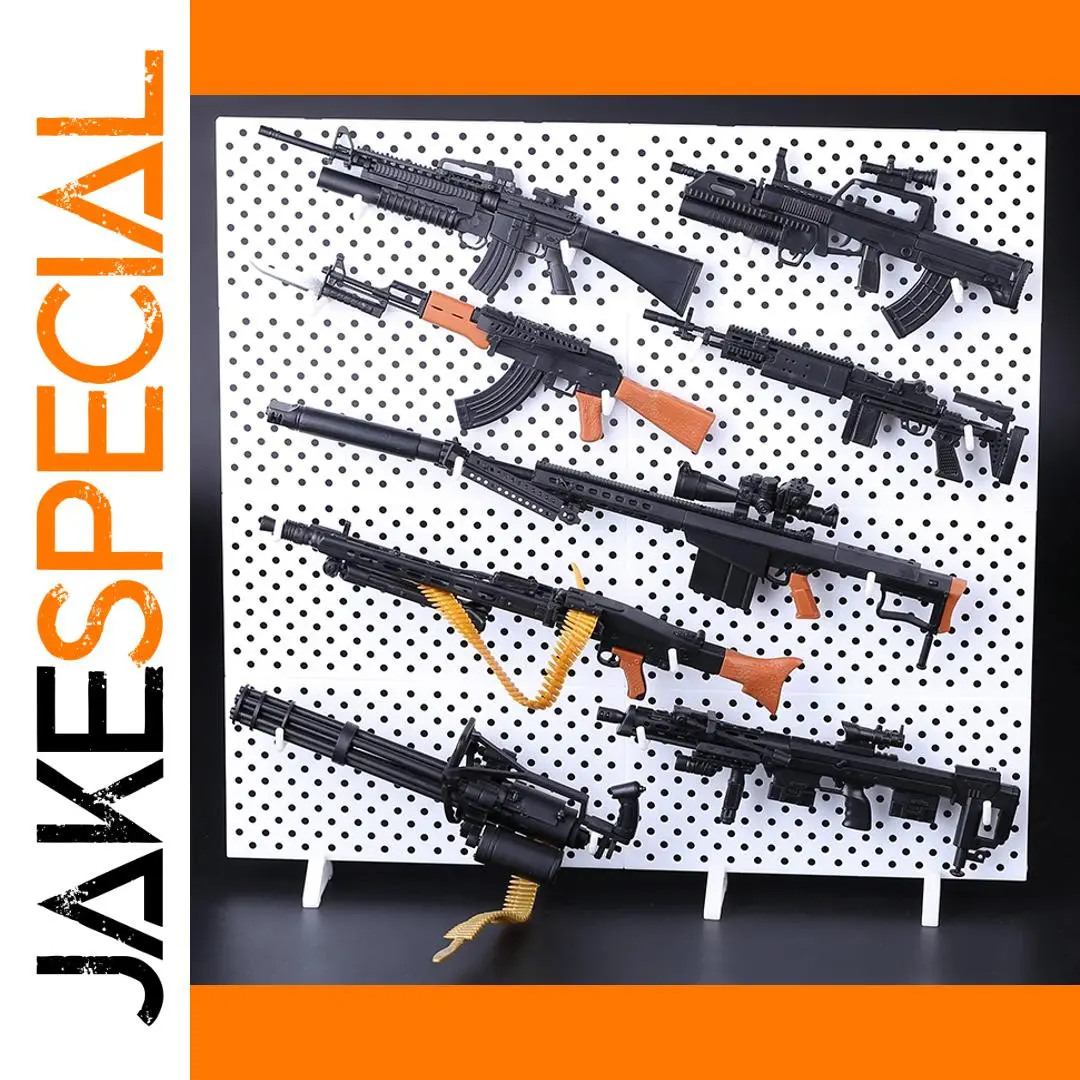 1/6 Scale Tactical Firearm Replica Set 1 1/6 Scale Tactical Firearm Replica Set
