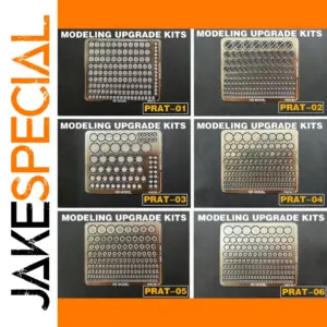 High-Precision Metal Photo-Etched Diorama Sheets