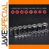 3/8-Inch 19-Piece Socket Set for Auto Repair
