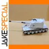 1/72 Scale Military Tank Model in White
