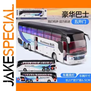 1:32 Alloy Luxury Bus Model for Collectors