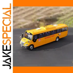 Yutong School Bus S11 Diecast Model 1:42 Scale