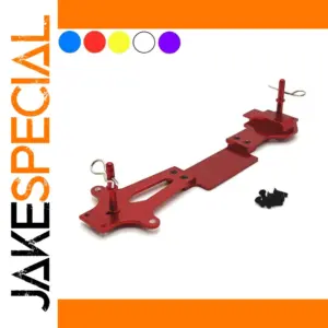 Red Metal Second-Floor RC Car Upgrade Plate