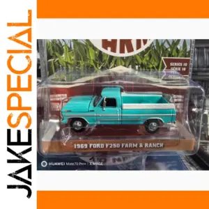 Vintage Ford F-250 Diecast Model 1:64 Scale