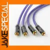 Premium Purple RCA Audio Cable 3m