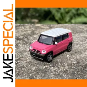 Pink Suzuki Hustler Diecast Model 1:64 Scale