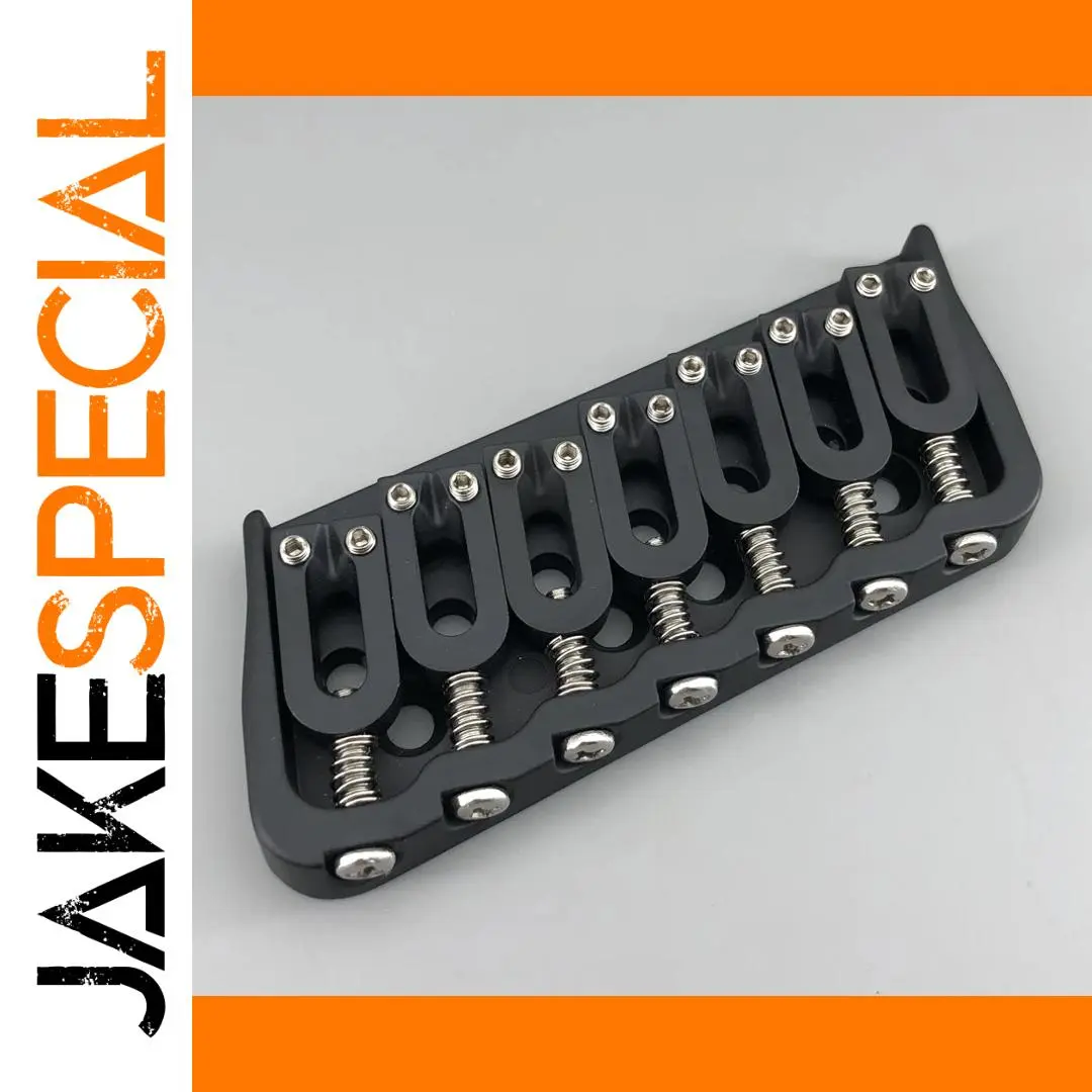 7-String Multi-Scale Guitar Bridge Black 1 7-String Multi-Scale Guitar Bridge Black