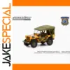 1943 Willys MB Jeep Diecast Model in Bright Orange