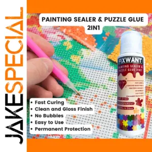FIXWANT 120ML Puzzle Sealer & Glue for Crafts