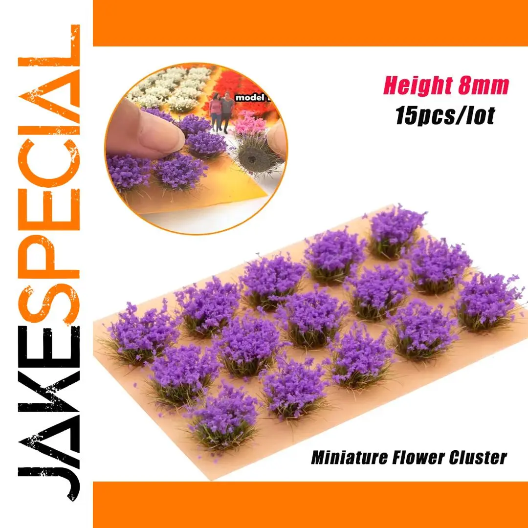 Miniature Flower Clusters for Scale Models 1 Miniature Flower Clusters for Scale Models