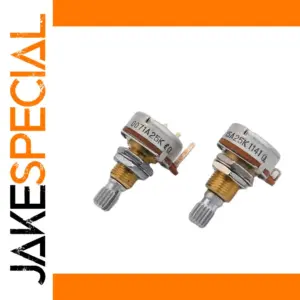 25K Brass Shaft Guitar Potentiometer Model 0111