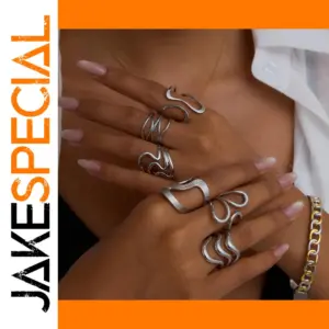 Minimalist Stainless Steel Silver Ring