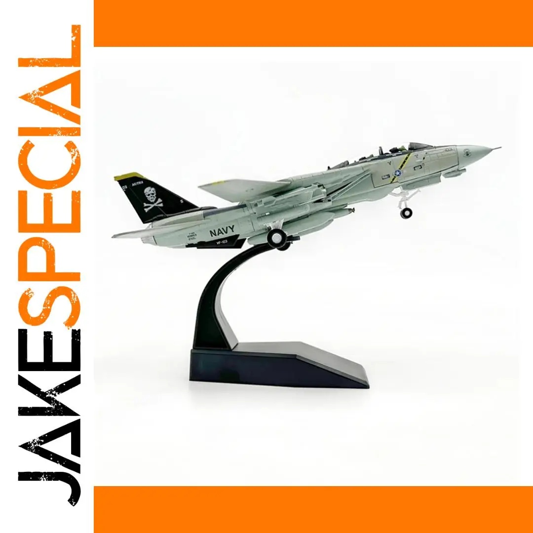 USAF F-14A 1/100 Scale Diecast Model 1 USAF F-14A 1/100 Scale Diecast Model