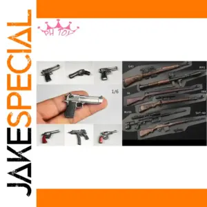 1/6 Scale Firearm Replica Set for Action Figures