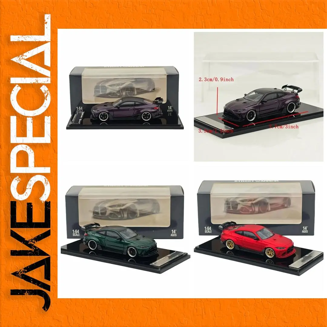 Miniature 1:64 M4 G82 Diecast Car Model 1 Miniature 1:64 M4 G82 Diecast Car Model