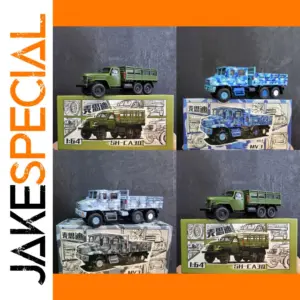 Military Truck Diecast Set by WELLY - 1/64 Scale
