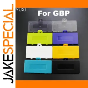 Vibrant Replacement Battery Cover for Game Boy Pocket