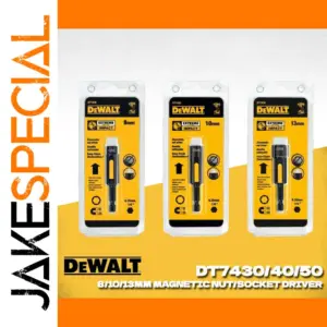 Dewalt Magnetic Nut/Socket Drivers Set 8/10/13mm