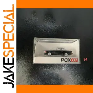 Black Diecast 1/87 Scale Car Model by WELLY