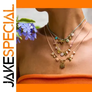 Stainless Steel Sunflower Necklace for Women