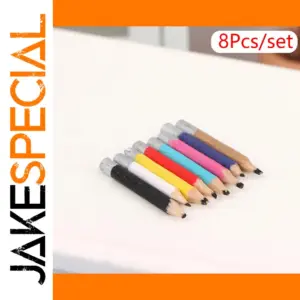 Miniature Dollhouse Pencil Set for Collectors