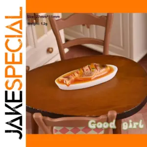 Miniature Chinese Food Set for Dollhouses