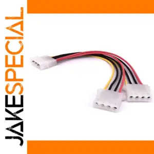 Power Extension Cable 20cm 18 AWG for IDE Drives