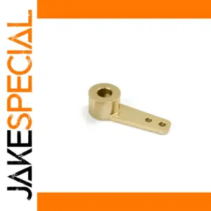 Gold Aluminum RC Steering Arm for Precision