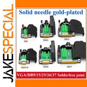 Versatile Solderless D-SUB Connector Set