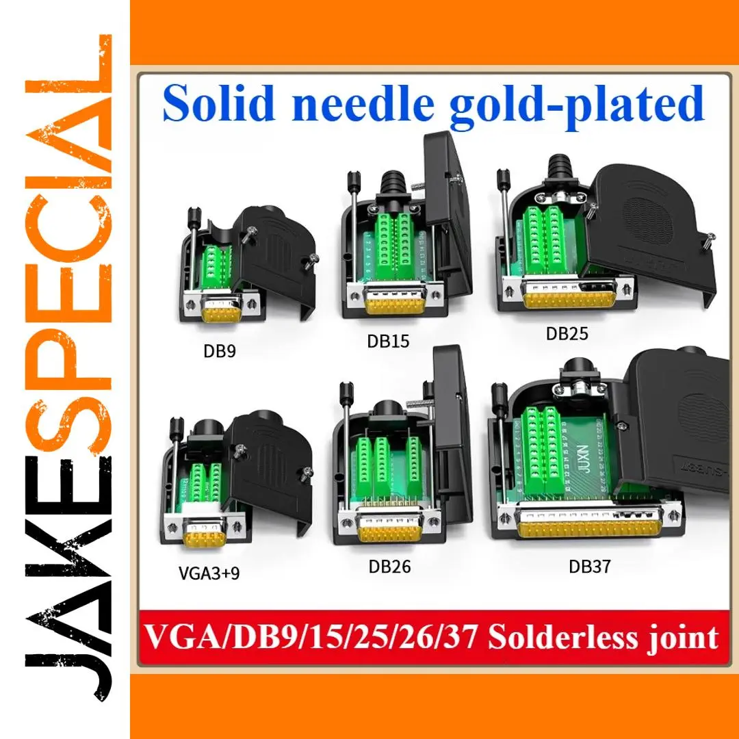 Versatile Solderless D-SUB Connector Set 1 Versatile Solderless D-SUB Connector Set