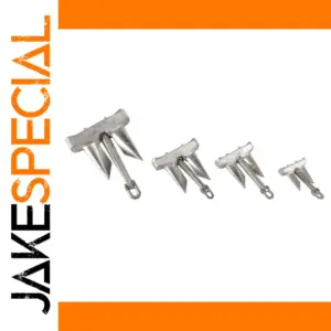 RC Ship Model High Holding Power Alloy Anchor Set