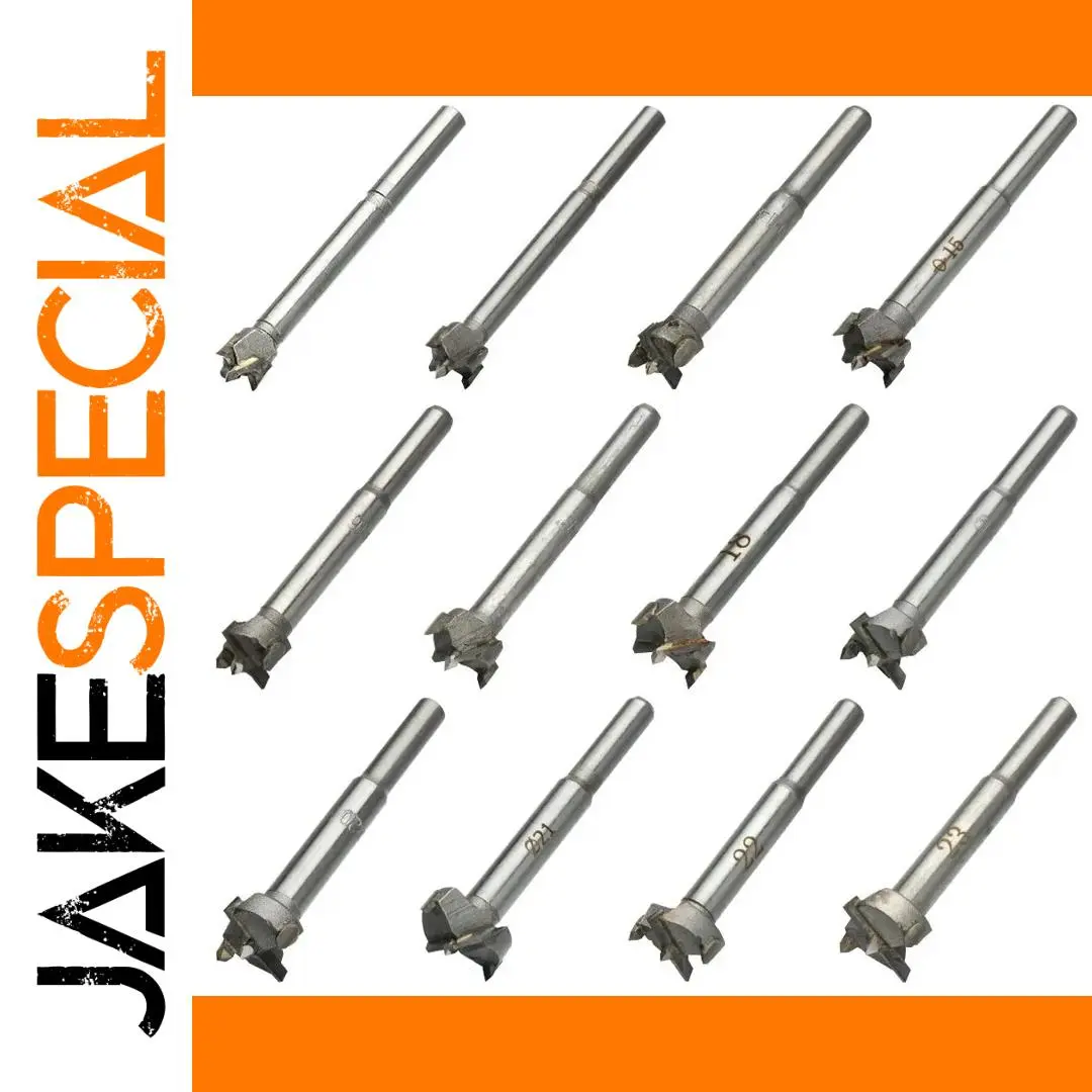 Premium Forstner Drill Bit Set 12-40mm 1 Premium Forstner Drill Bit Set 12-40mm