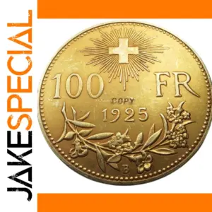 Vintage Swiss 1925 Vreneli Coin Replica