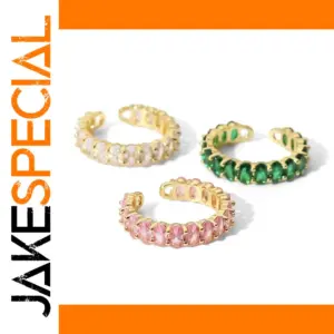 Elegant Copper Engagement Ring with Cubic Zirconia