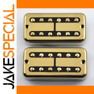 Gold Guitar Pickup Set for Versatile Tone