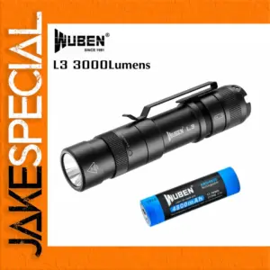 High-Performance 3000 Lumen LED Flashlight