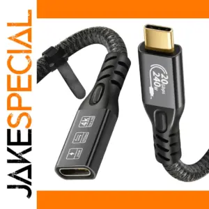 USB-C 3.2 Gen 2 Extension Cable 20Gbps 4K60Hz 240W