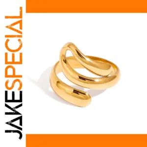 Stainless Steel Skeleton Ring for Men